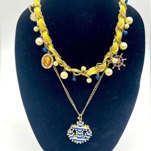 Beautiful Betsy Johnson nautical necklace
